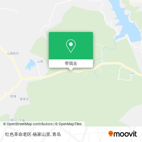 红色革命老区-杨家山里地图