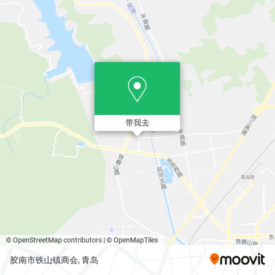 胶南市铁山镇商会地图