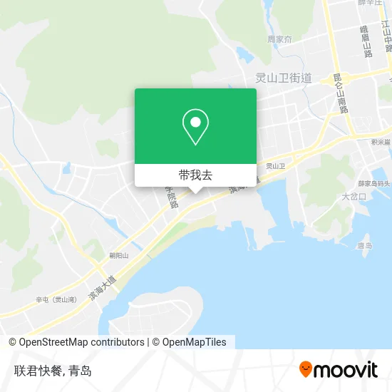 联君快餐地图