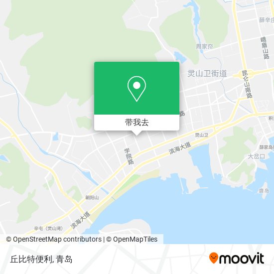 丘比特便利地图