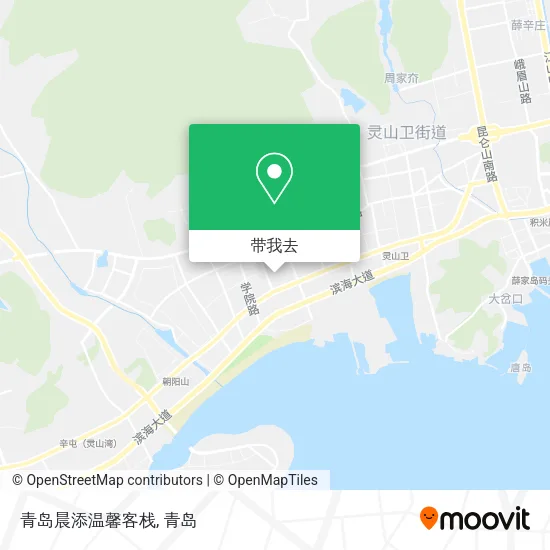 青岛晨添温馨客栈地图