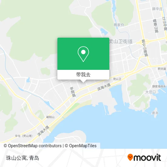 珠山公寓地图
