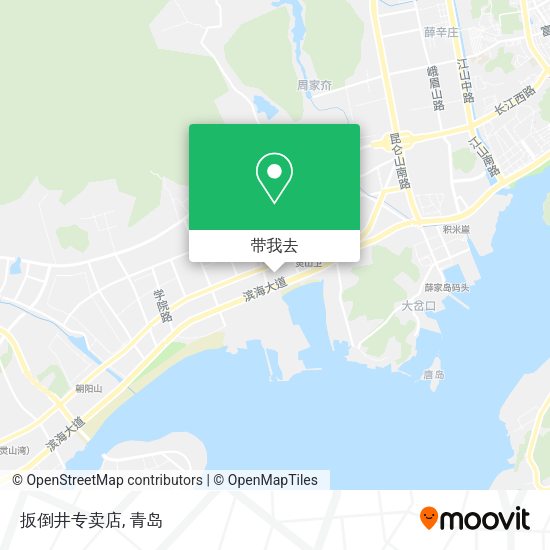 扳倒井专卖店地图