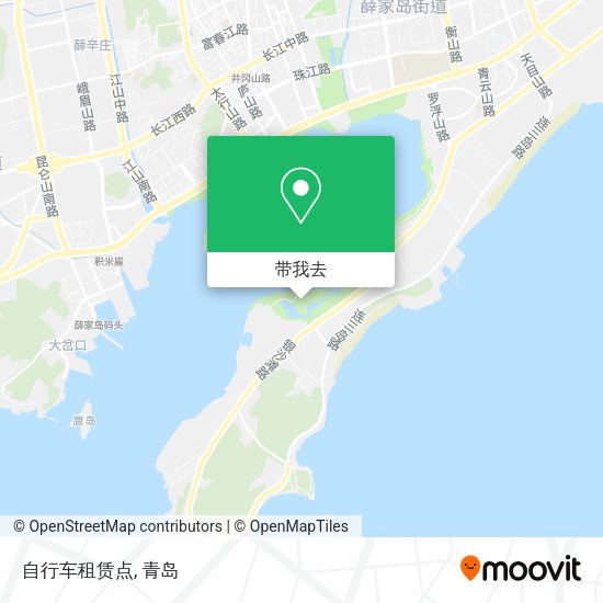 自行车租赁点地图