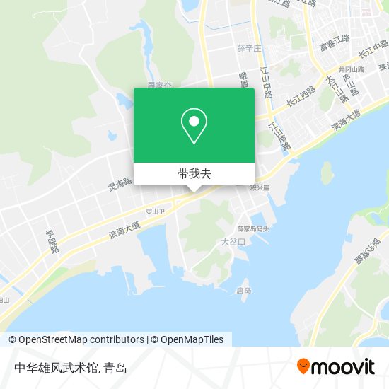 中华雄风武术馆地图