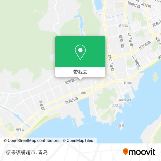 糖果缤纷超市地图
