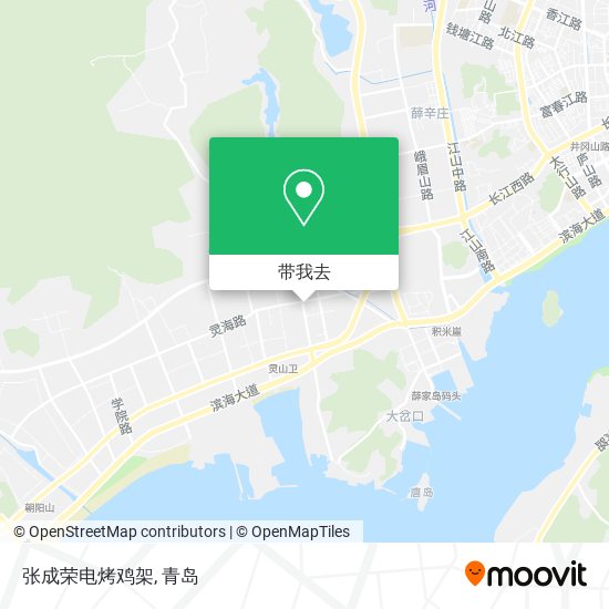 张成荣电烤鸡架地图