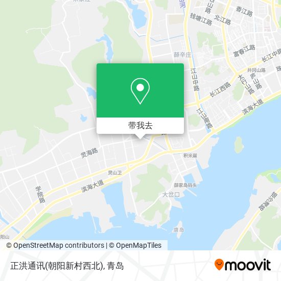 正洪通讯(朝阳新村西北)地图