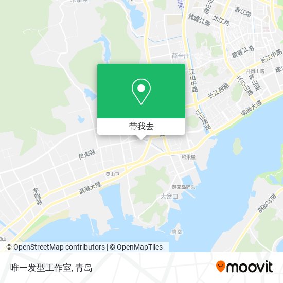 唯一发型工作室地图