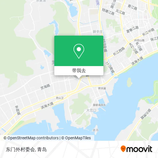 东门外村委会地图
