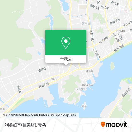 利群超市(佳美店)地图