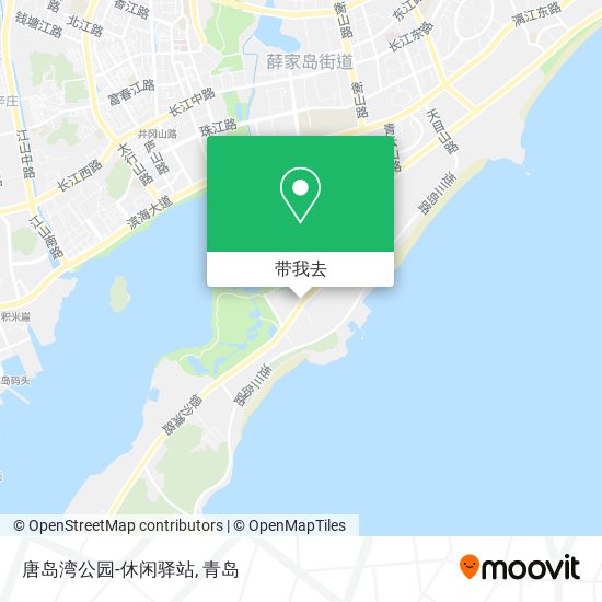 唐岛湾公园-休闲驿站地图