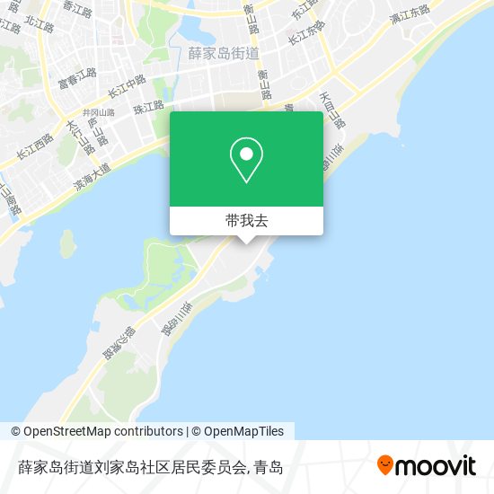 薛家岛街道刘家岛社区居民委员会地图