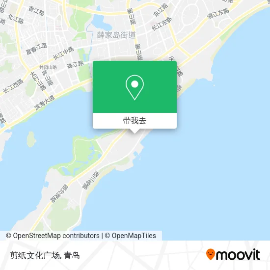 剪纸文化广场地图