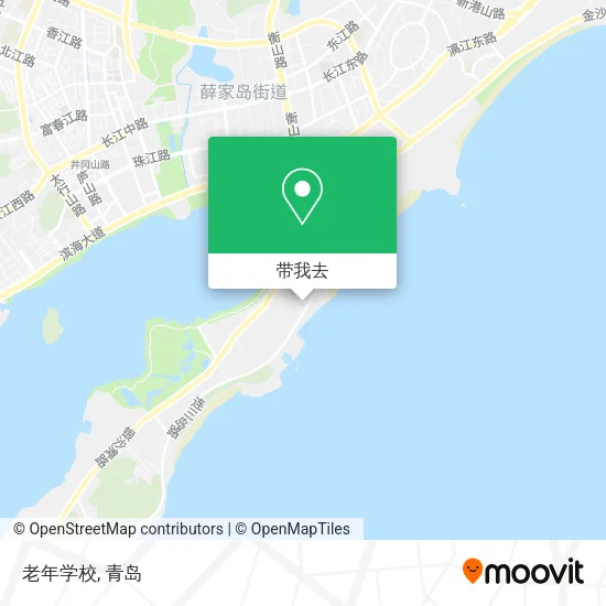 老年学校地图