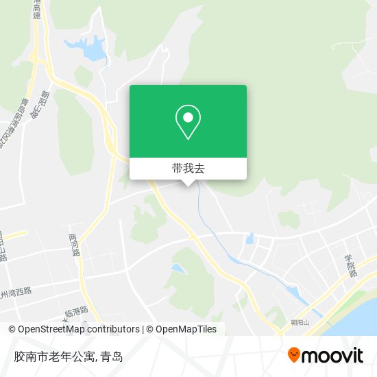 胶南市老年公寓地图