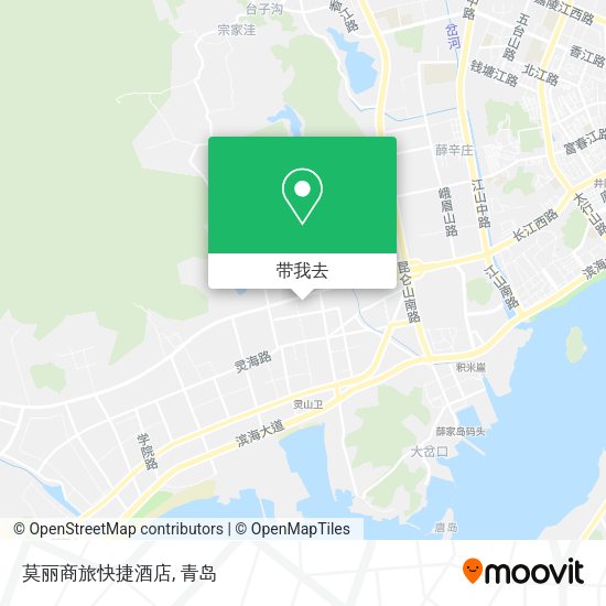 莫丽商旅快捷酒店地图
