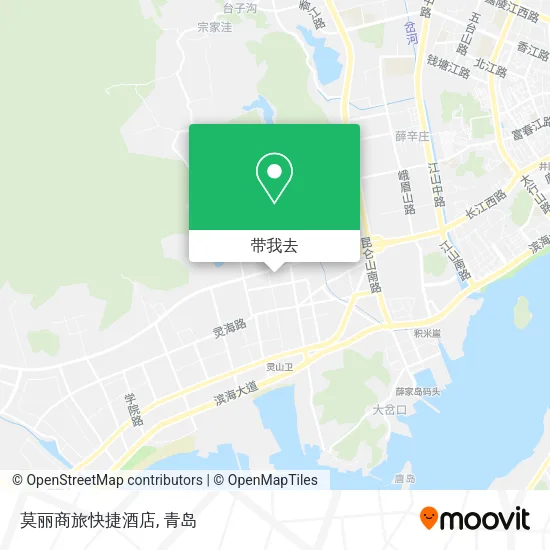 莫丽商旅快捷酒店地图