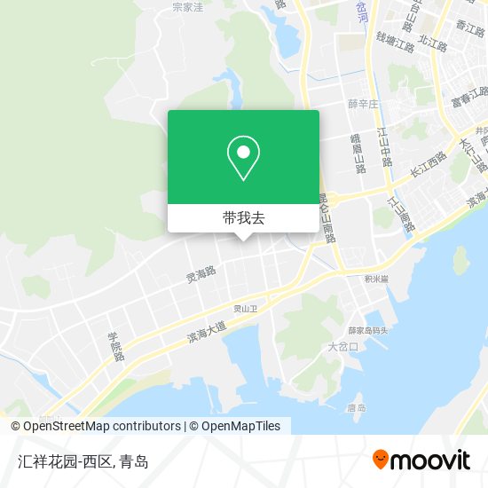 汇祥花园-西区地图