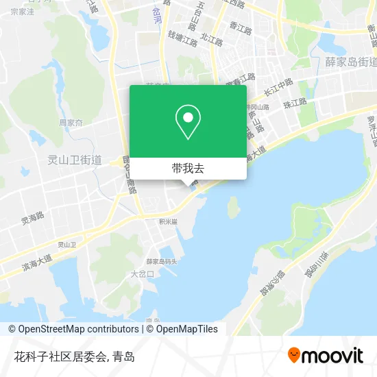 花科子社区居委会地图