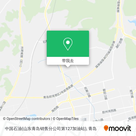 中国石油(山东青岛销售分公司第127加油站)地图