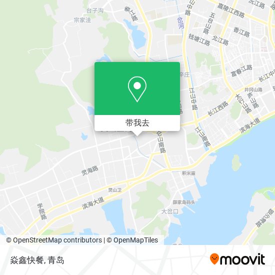 焱鑫快餐地图