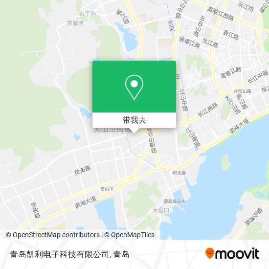 青岛凯利电子科技有限公司地图