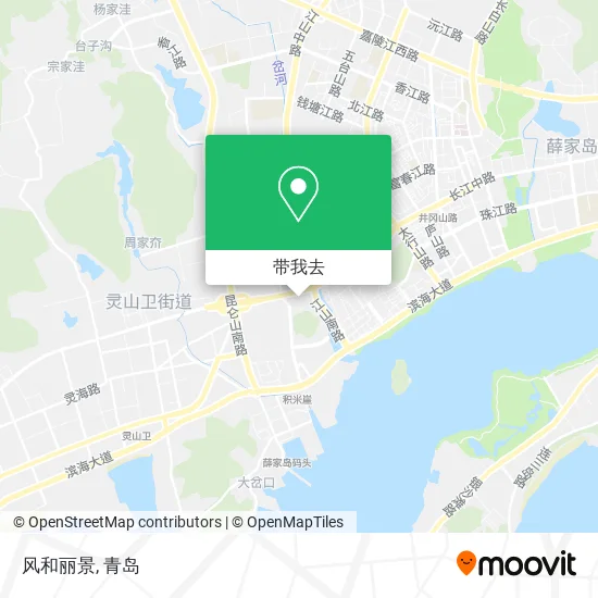 风和丽景地图