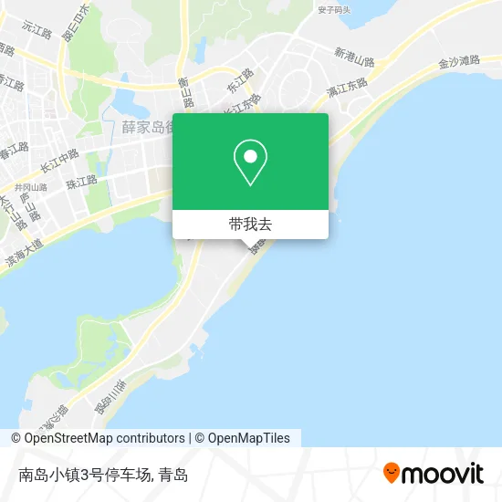南岛小镇3号停车场地图