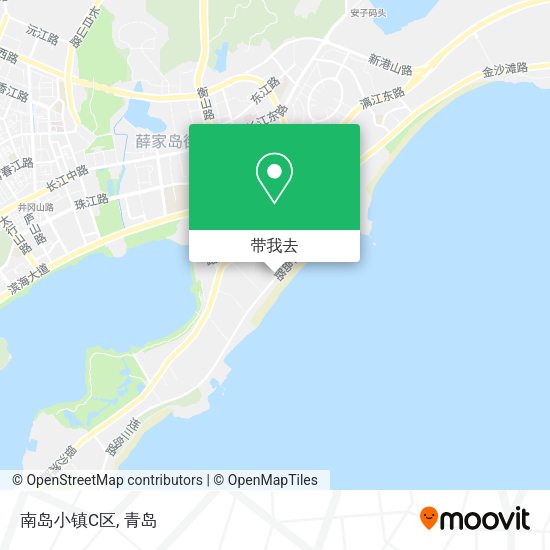 南岛小镇C区地图