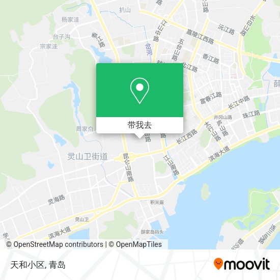 天和小区地图