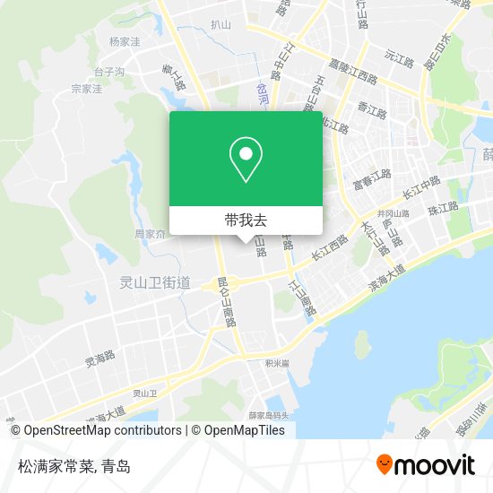 松满家常菜地图