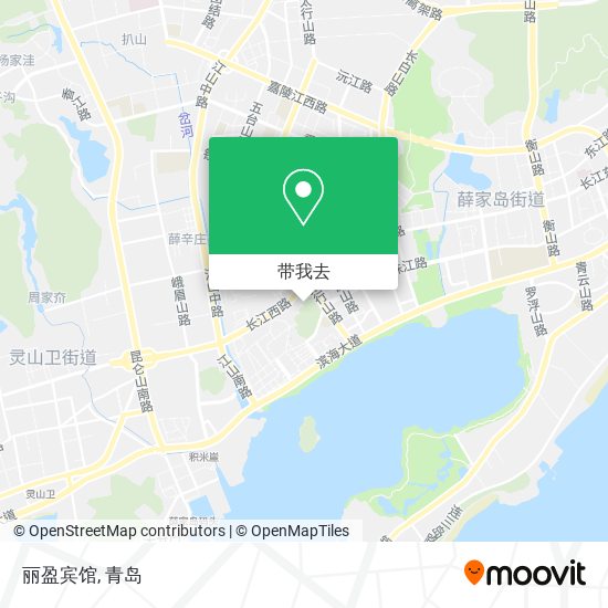 丽盈宾馆地图
