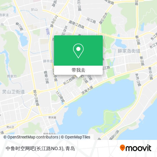 中鲁时空网吧(长江路NO.3)地图