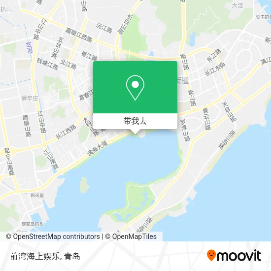 前湾海上娱乐地图