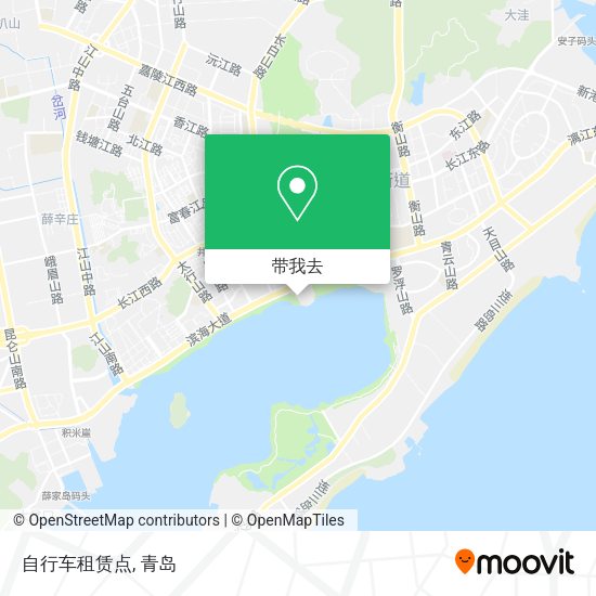 自行车租赁点地图