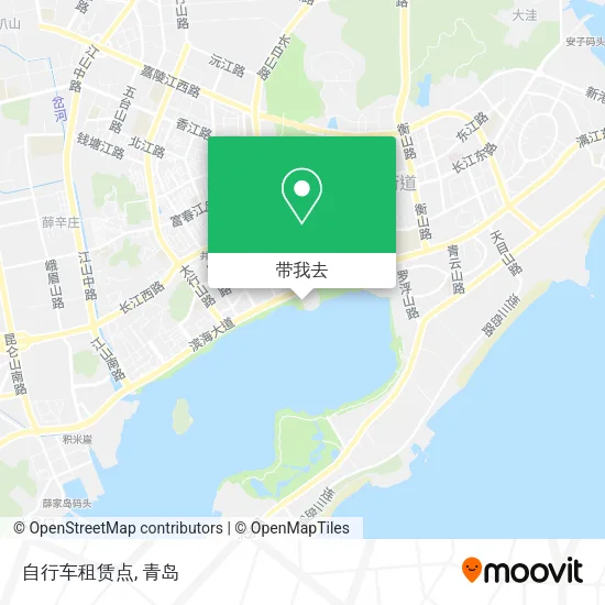 自行车租赁点地图