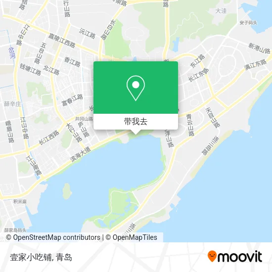 壹家小吃铺地图