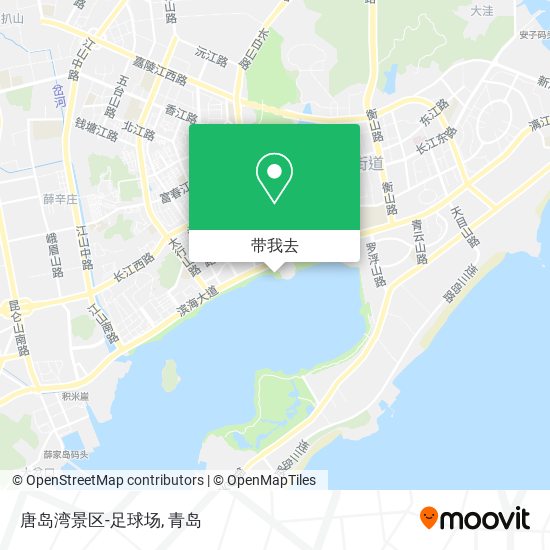 唐岛湾景区-足球场地图