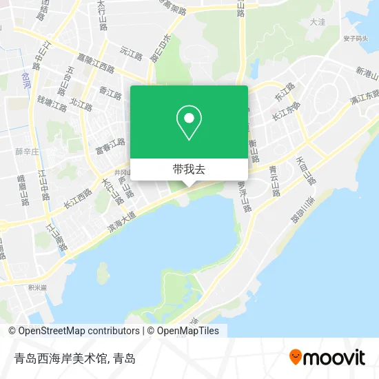 青岛西海岸美术馆地图