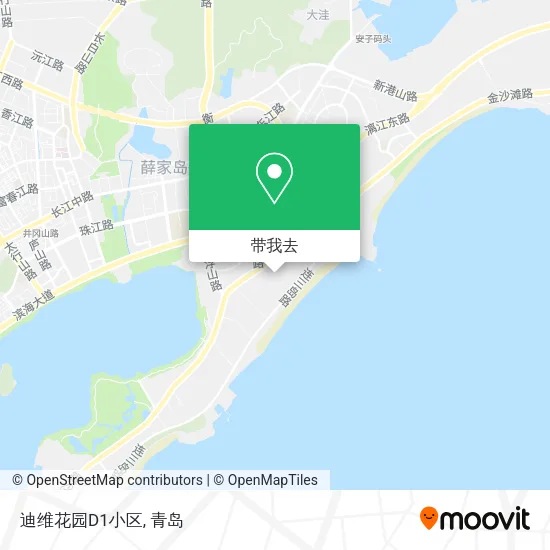 迪维花园D1小区地图