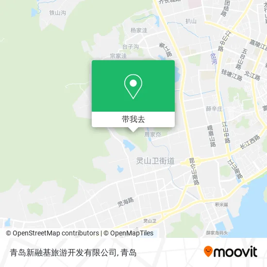 青岛新融基旅游开发有限公司地图