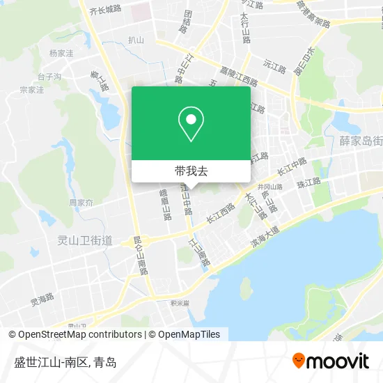 盛世江山-南区地图