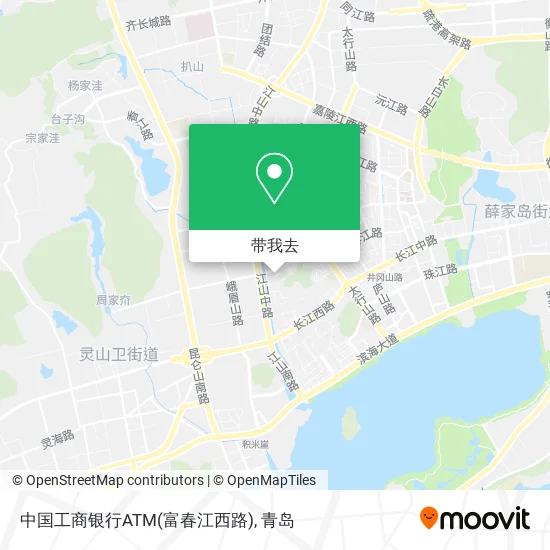 中国工商银行ATM(富春江西路)地图
