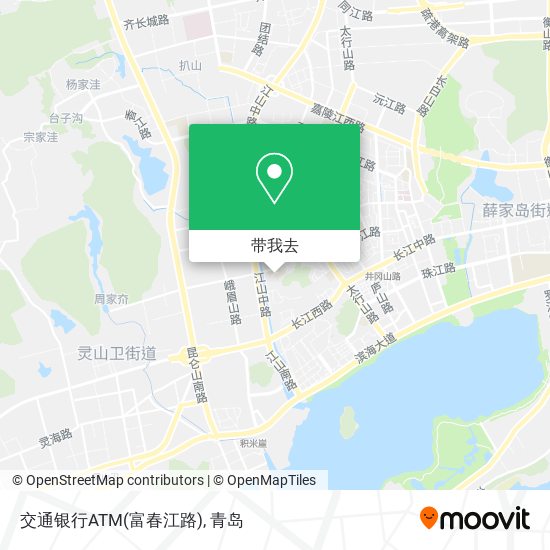 交通银行ATM(富春江路)地图