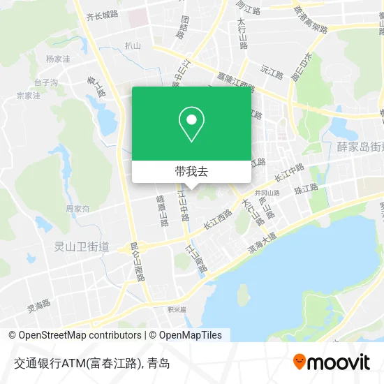 交通银行ATM(富春江路)地图
