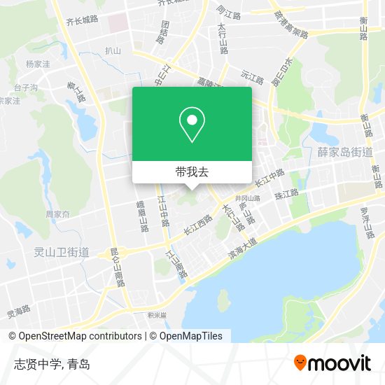 志贤中学地图