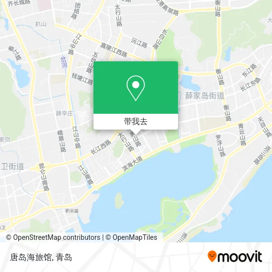 唐岛海旅馆地图