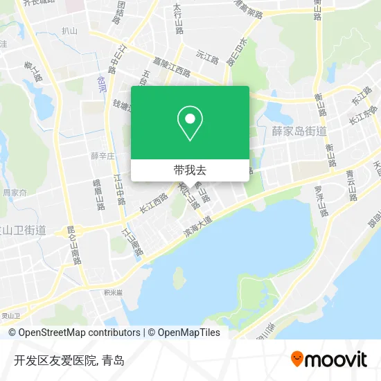 开发区友爱医院地图
