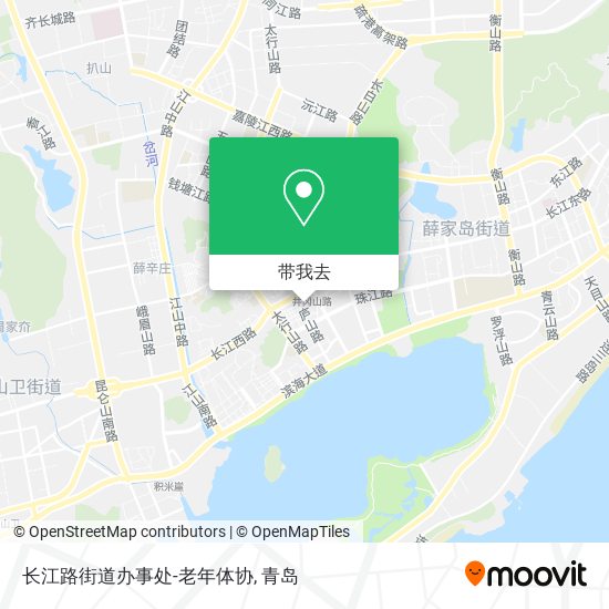 长江路街道办事处-老年体协地图